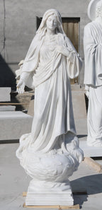 Custom Mary In Marble 0"