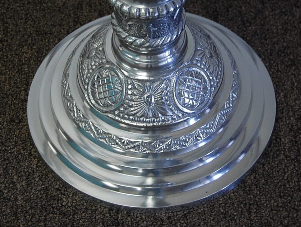 H-98F Funeral candlesticks FREE SHIPPING Fynders Keepers