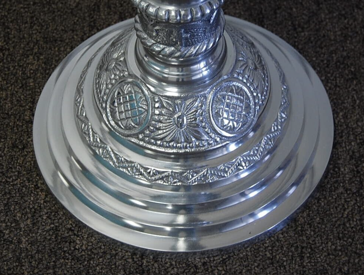 H-98F Funeral candlesticks FREE SHIPPING