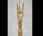 H-166 40" Angel Candlestick priced by pair