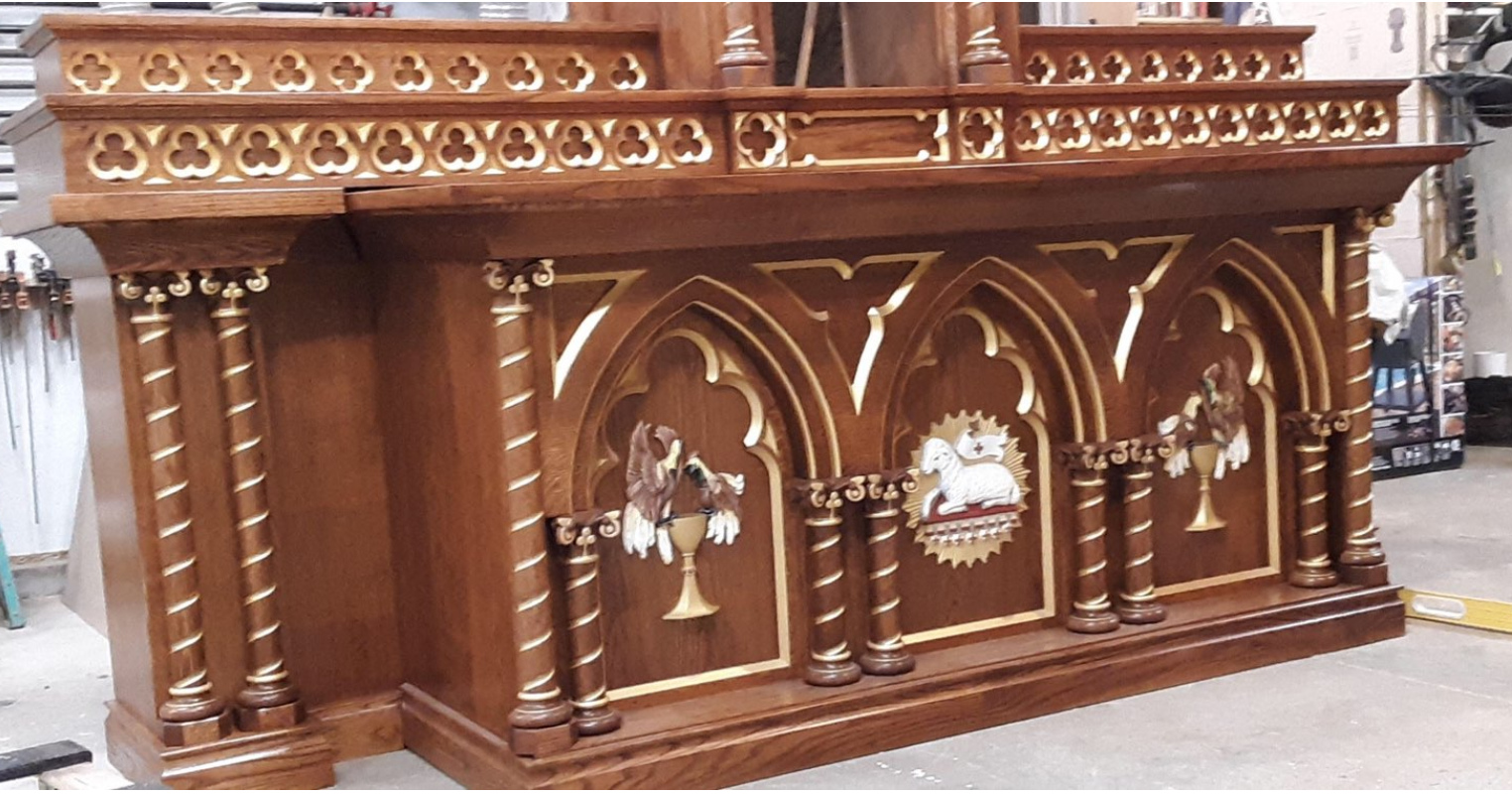 St Ann's Custom Altar and Railing