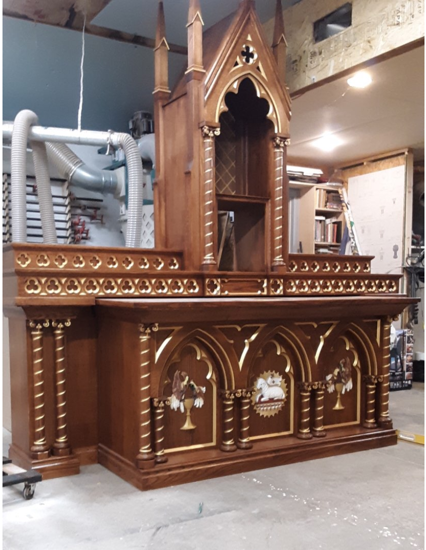 St Ann's Custom Altar and Railing