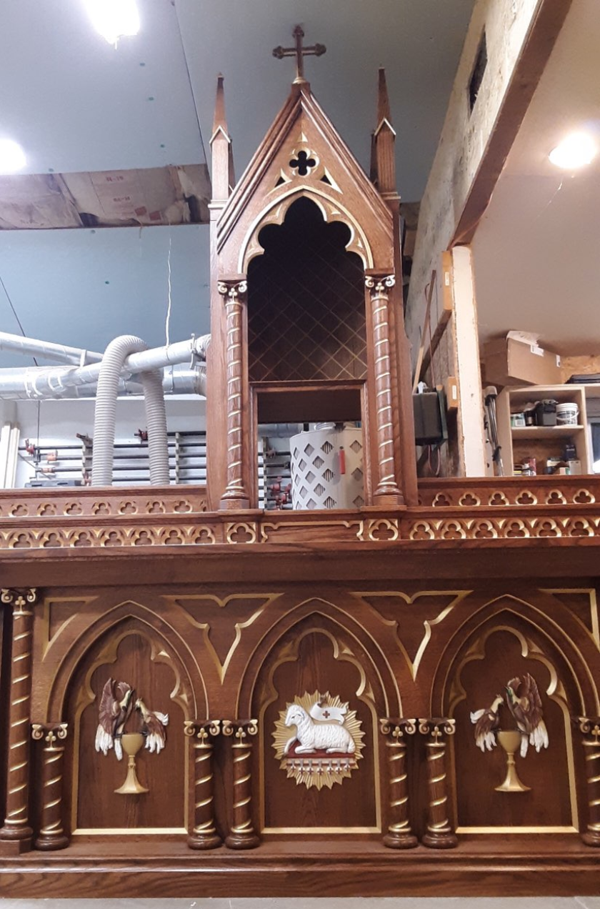St Ann's Custom Altar and Railing