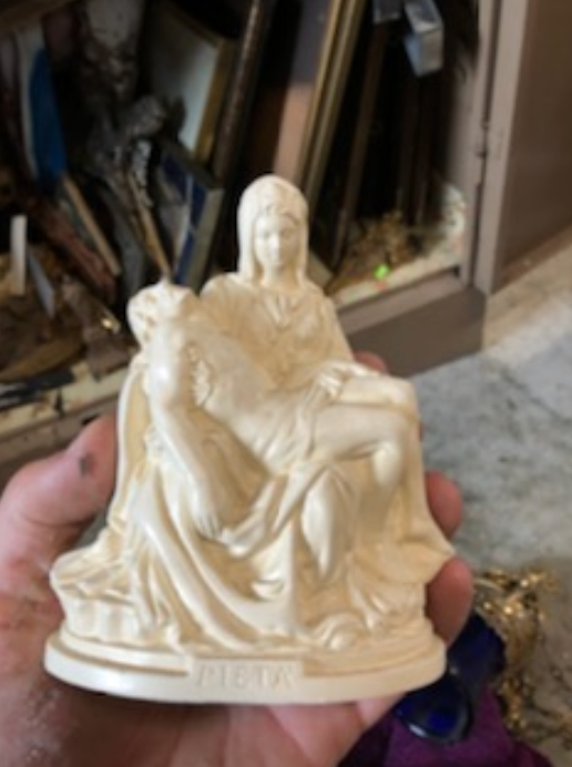 Nice Pieta Statue Antique