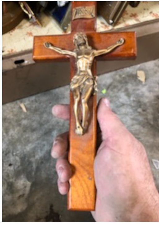 Wood Antique Cross