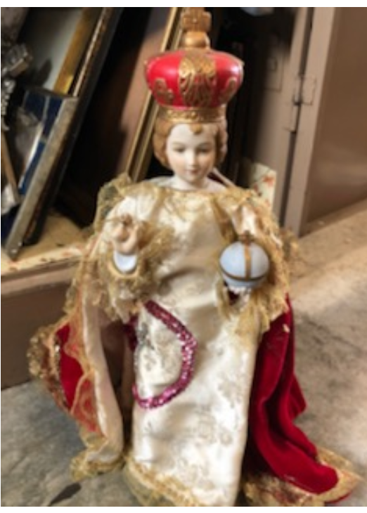 Larger Porcelian Infant of Prague