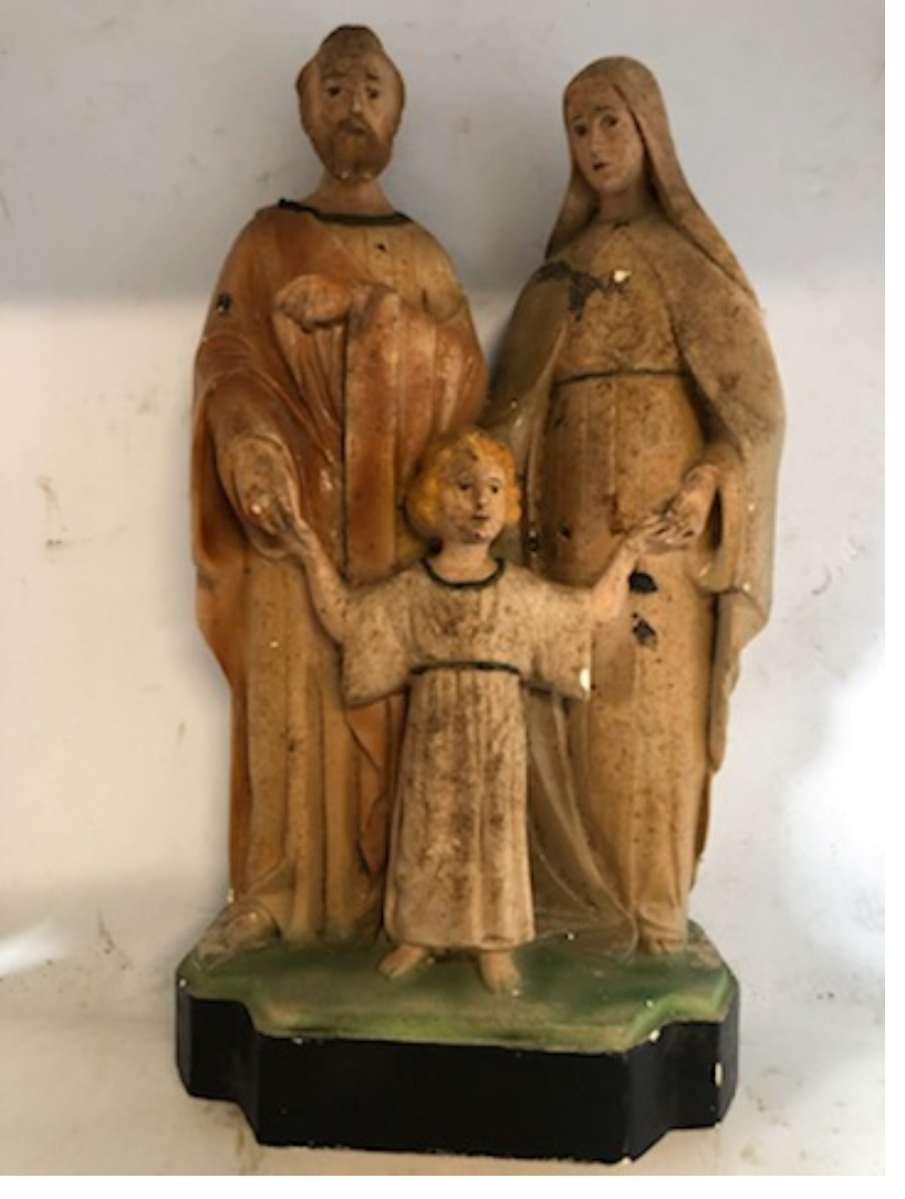 Antique larger holy family