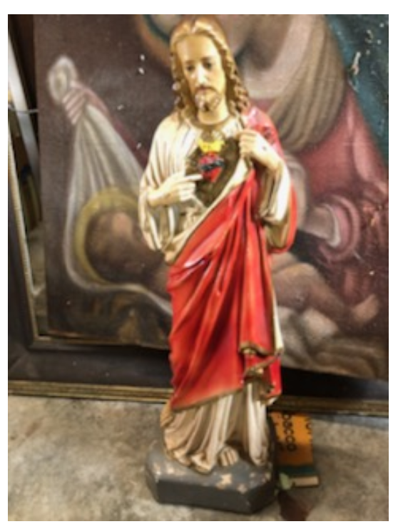 Large Sacred Heart Statue