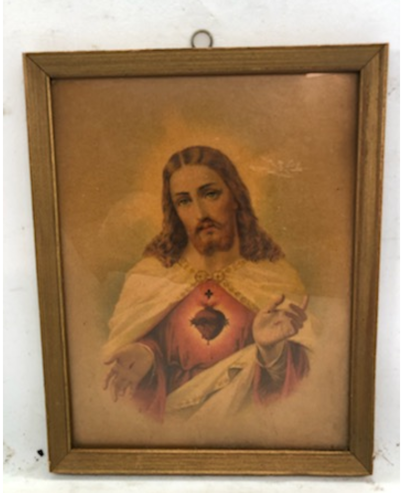 Nice Image of Sacred Heart Antique
