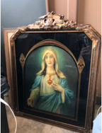 Large Immaculate Heart and Sacred heart