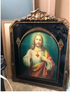 Large Immaculate Heart and Sacred heart