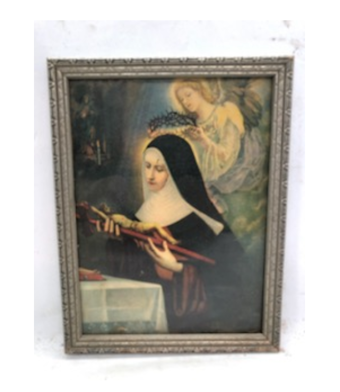 St Rita Framed Print