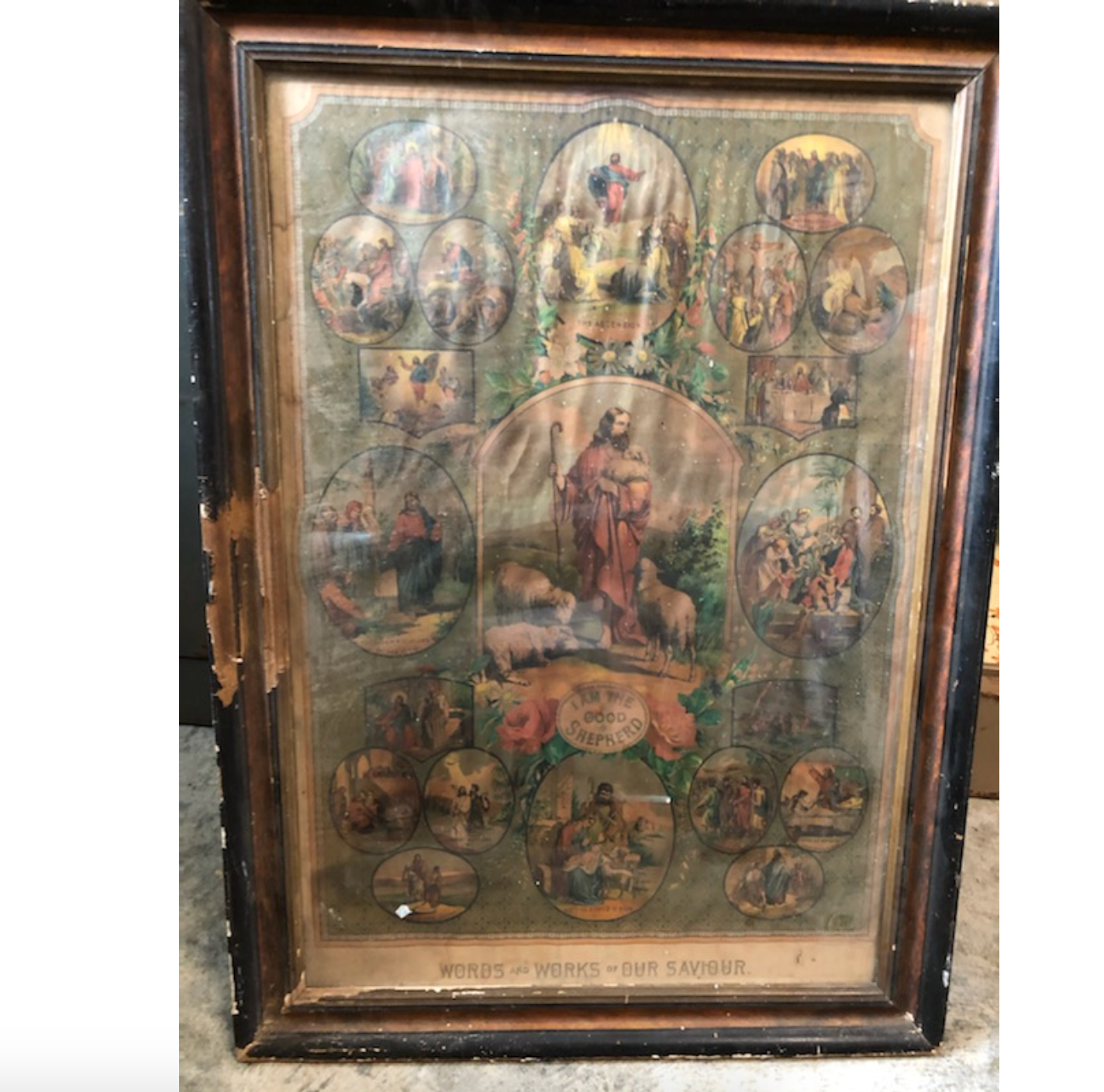 Larger Framed print  early 1900s