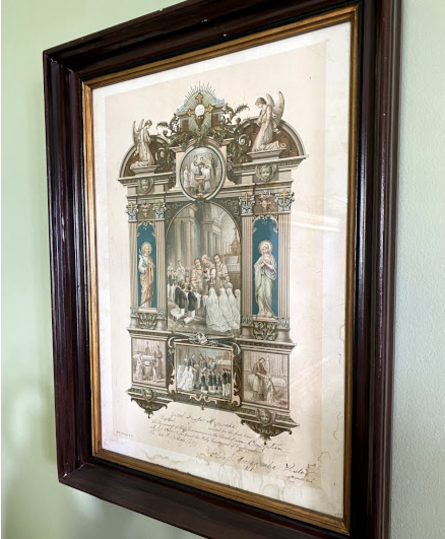 First Communion Framed Print Very nice