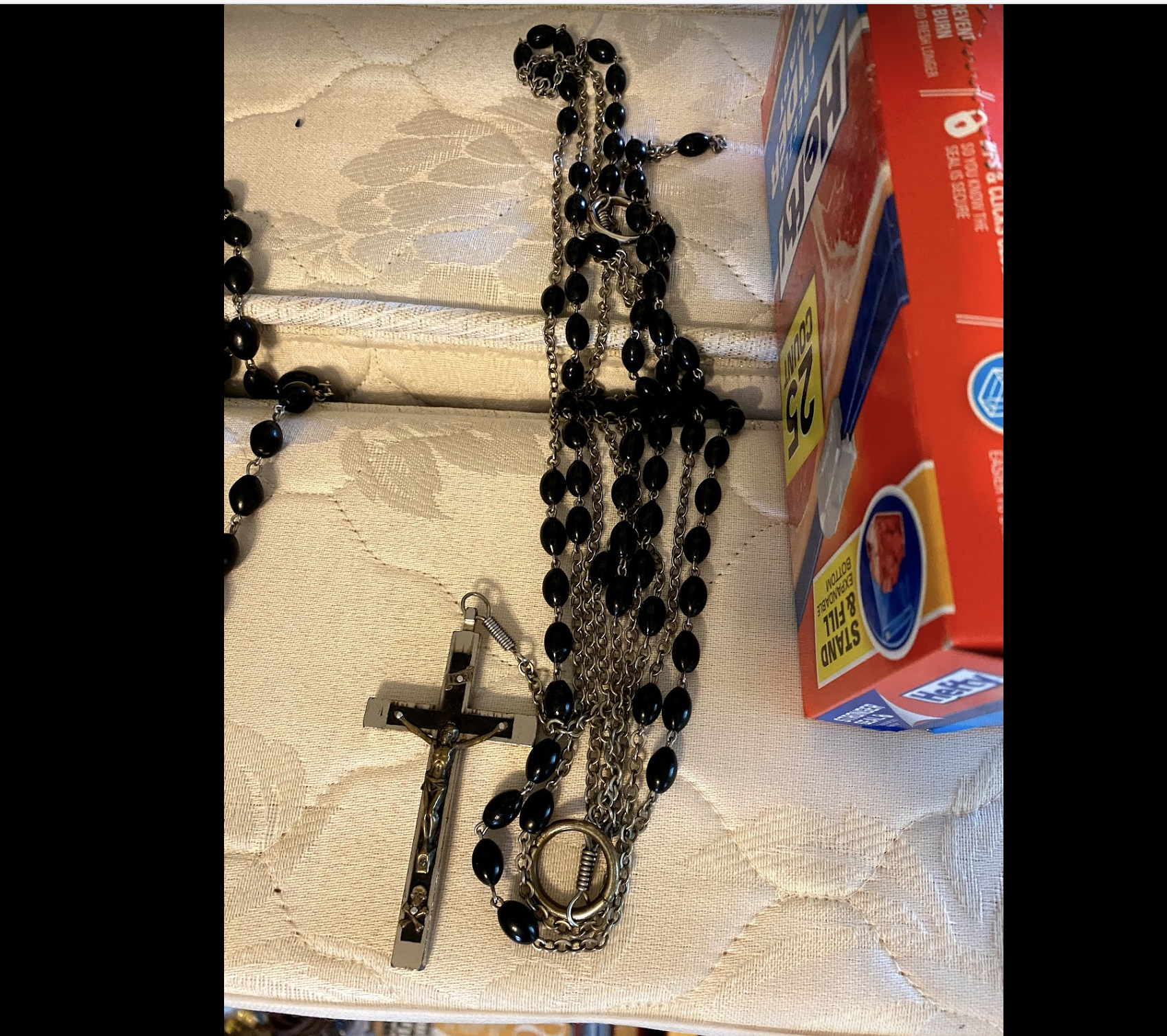 Antique Habit Rosary x7