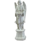 Holy Water Font Angel 61" tall