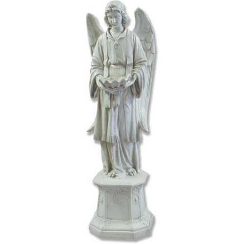 Holy Water Font Angel 61" tall