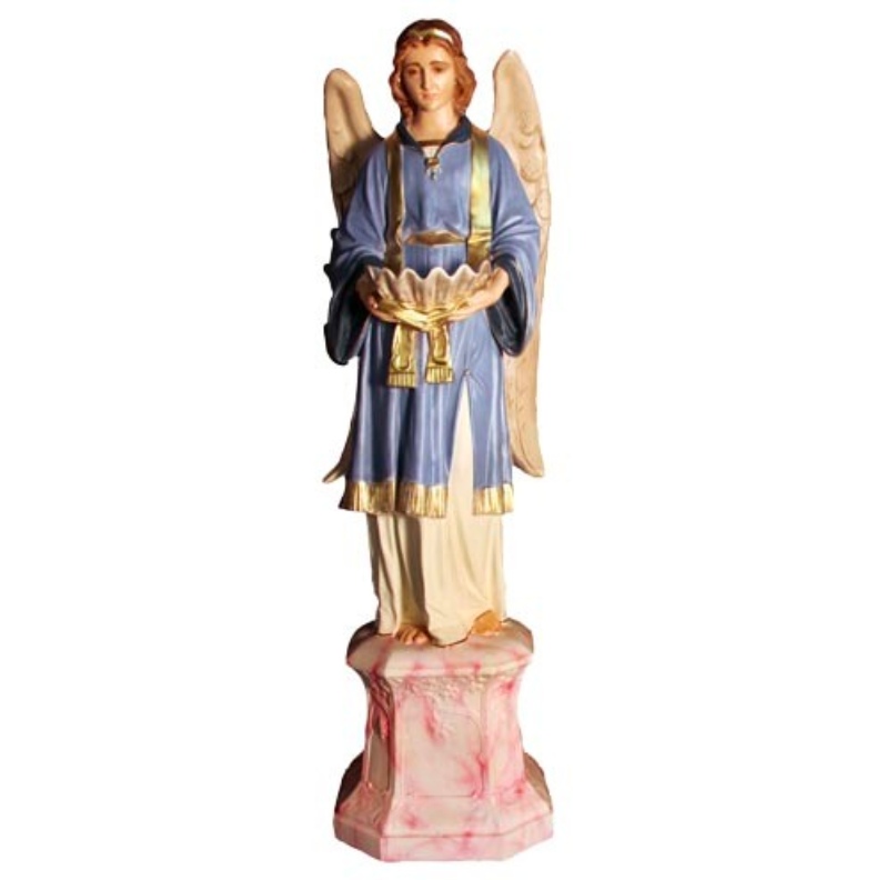 Holy Water Font Angel 61" tall
