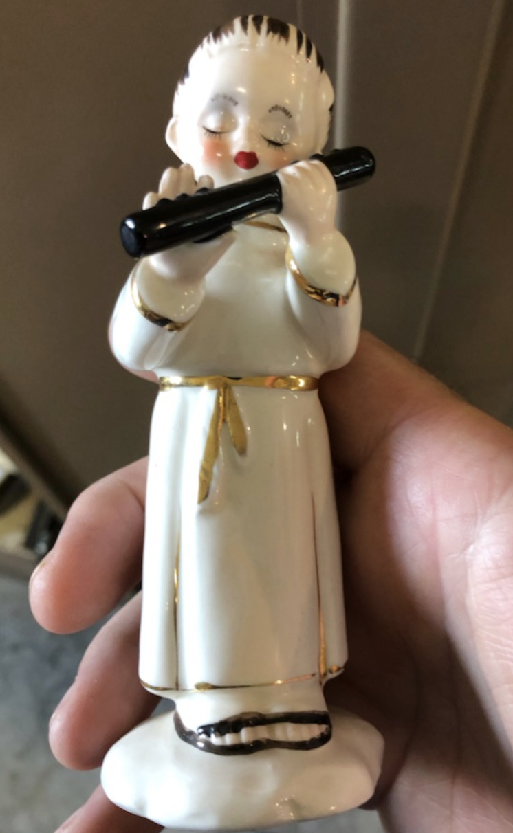 Collection of Monk Statues