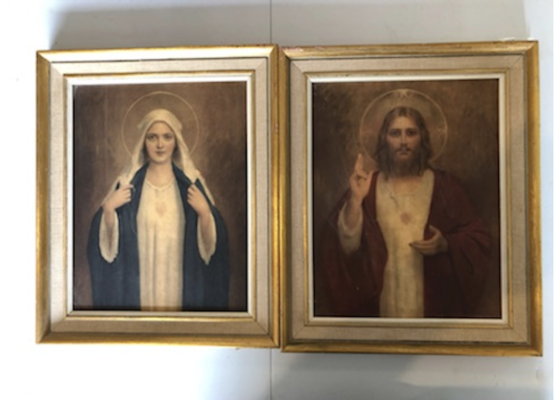 Immaculate Heart and Sacred Heart Images