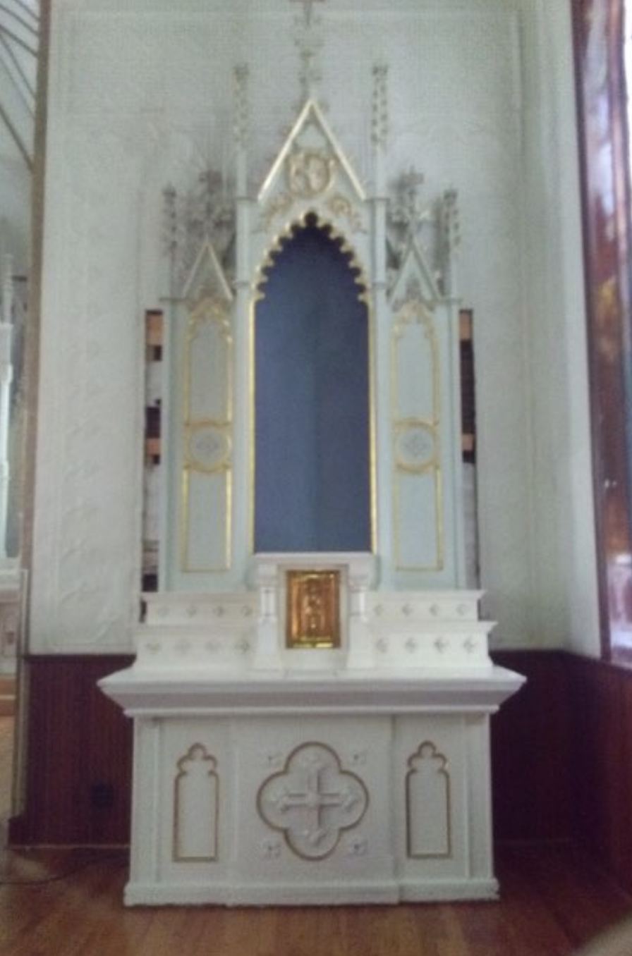 Antique High Altars Removed and Reinstalled