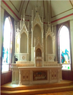 Antique High Altars Removed and Reinstalled