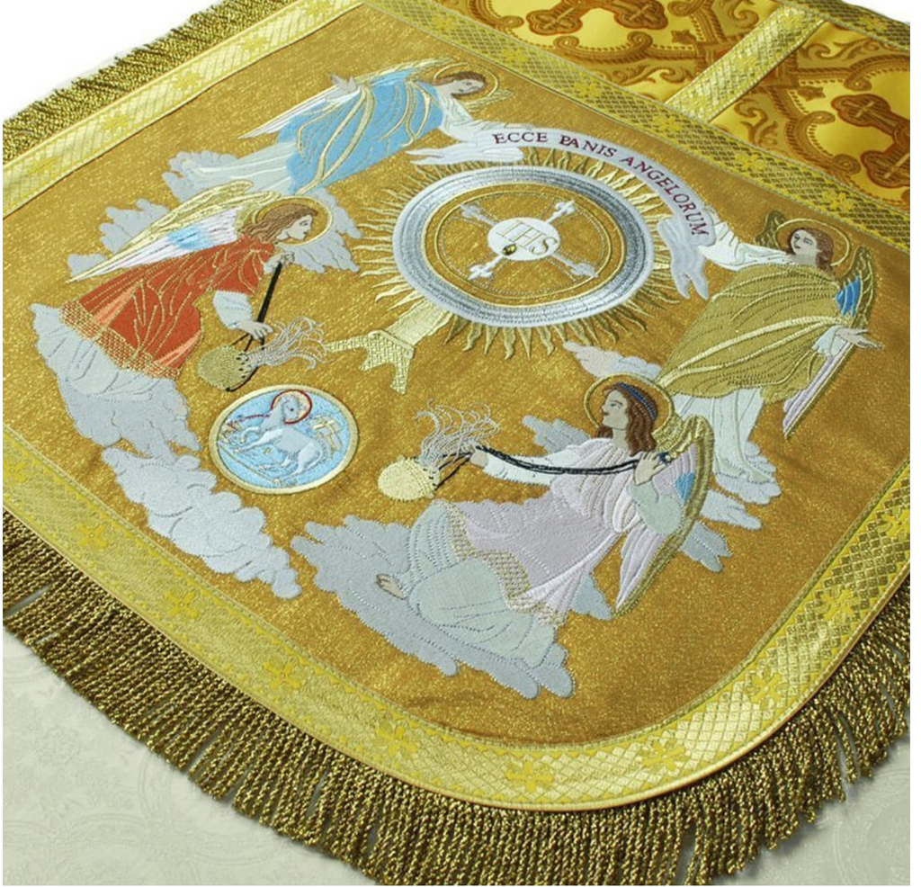 Cope and Stole Panis Angelorum No 62 Fynders Keepers