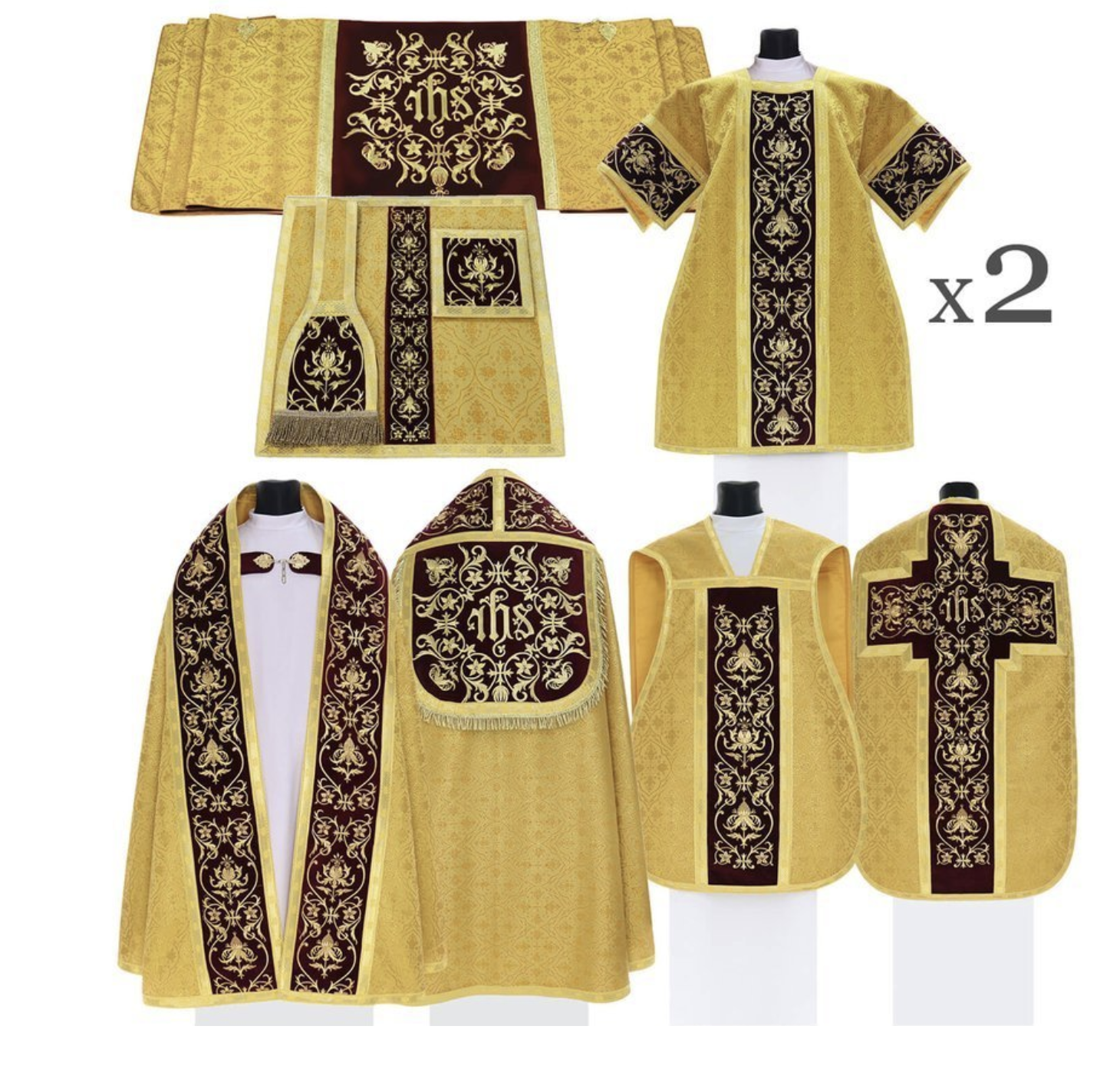 High Mass Set in Gold 674