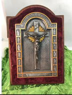 A14 Hand Engraved Crucifixion with 12 apostles