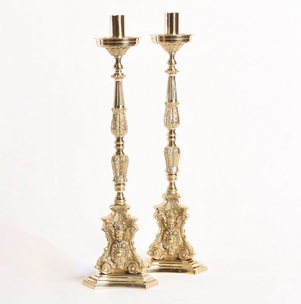 H-394 Spanish Candlesticks