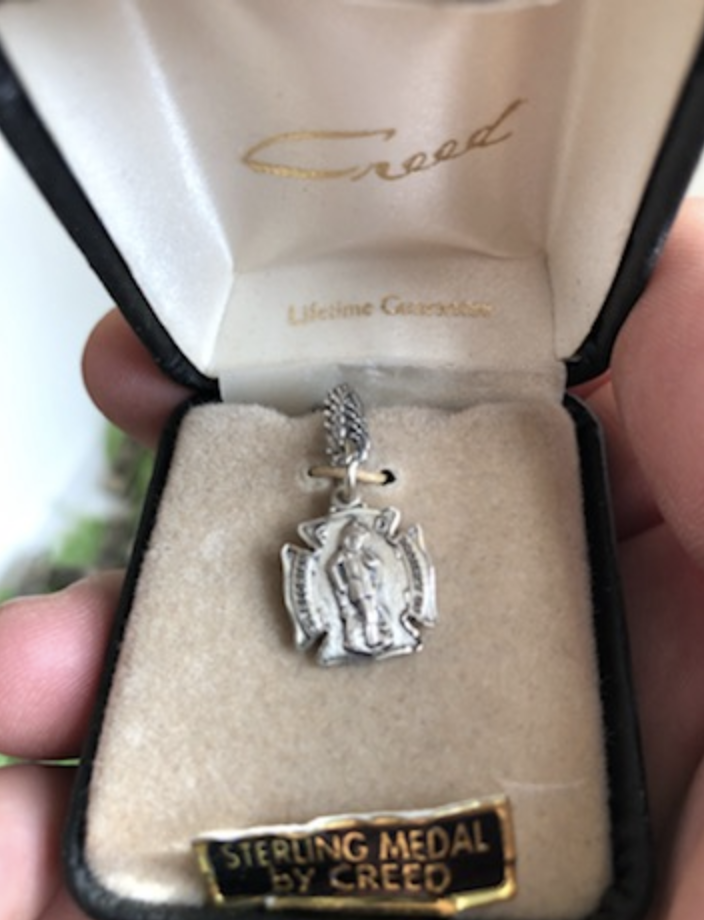 NIB St Florian Medal Sterling