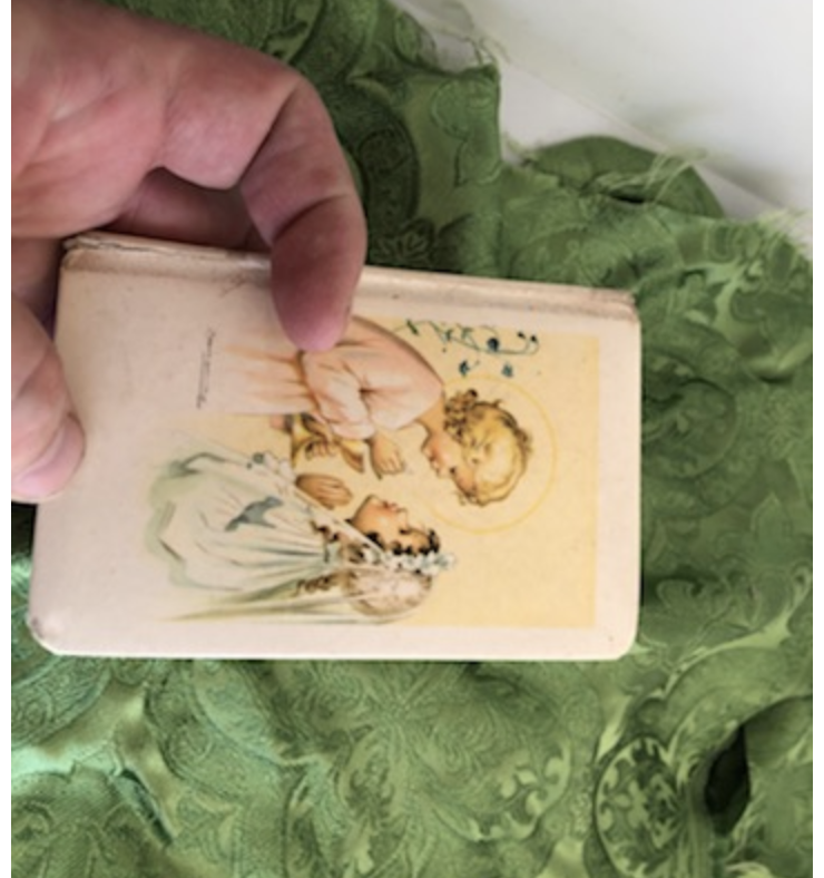 A child Prays Vintage Prayerbook