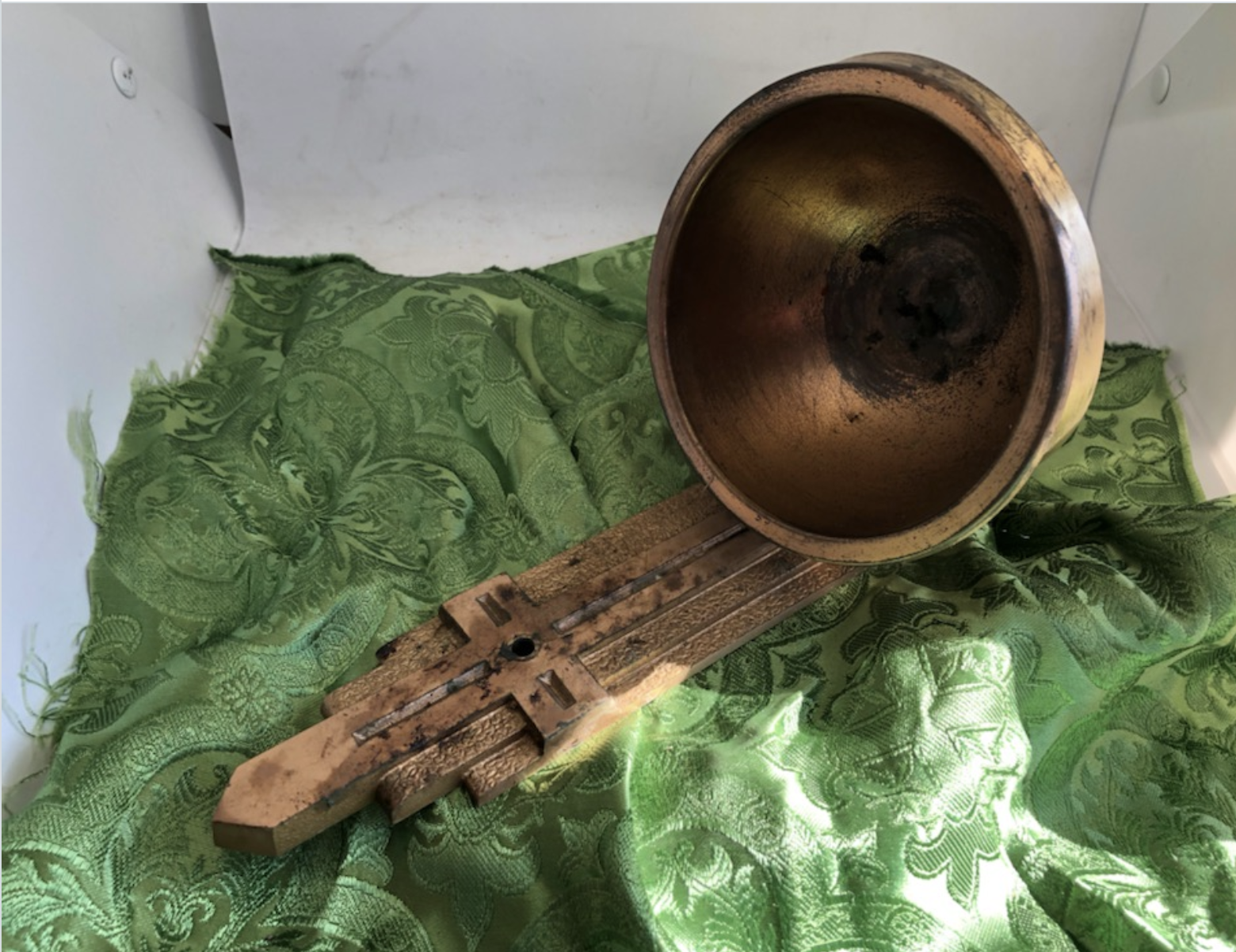 Small Holy Water font Bronze