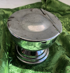 Censer and Boat. Chrome finish Vintage