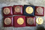 Commerative Medallions in Bronze Stunning piece