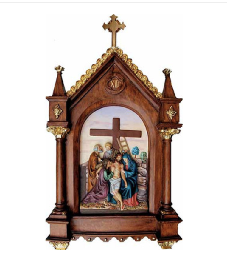 European Stations of the Cross priced for size 63x39 Option A