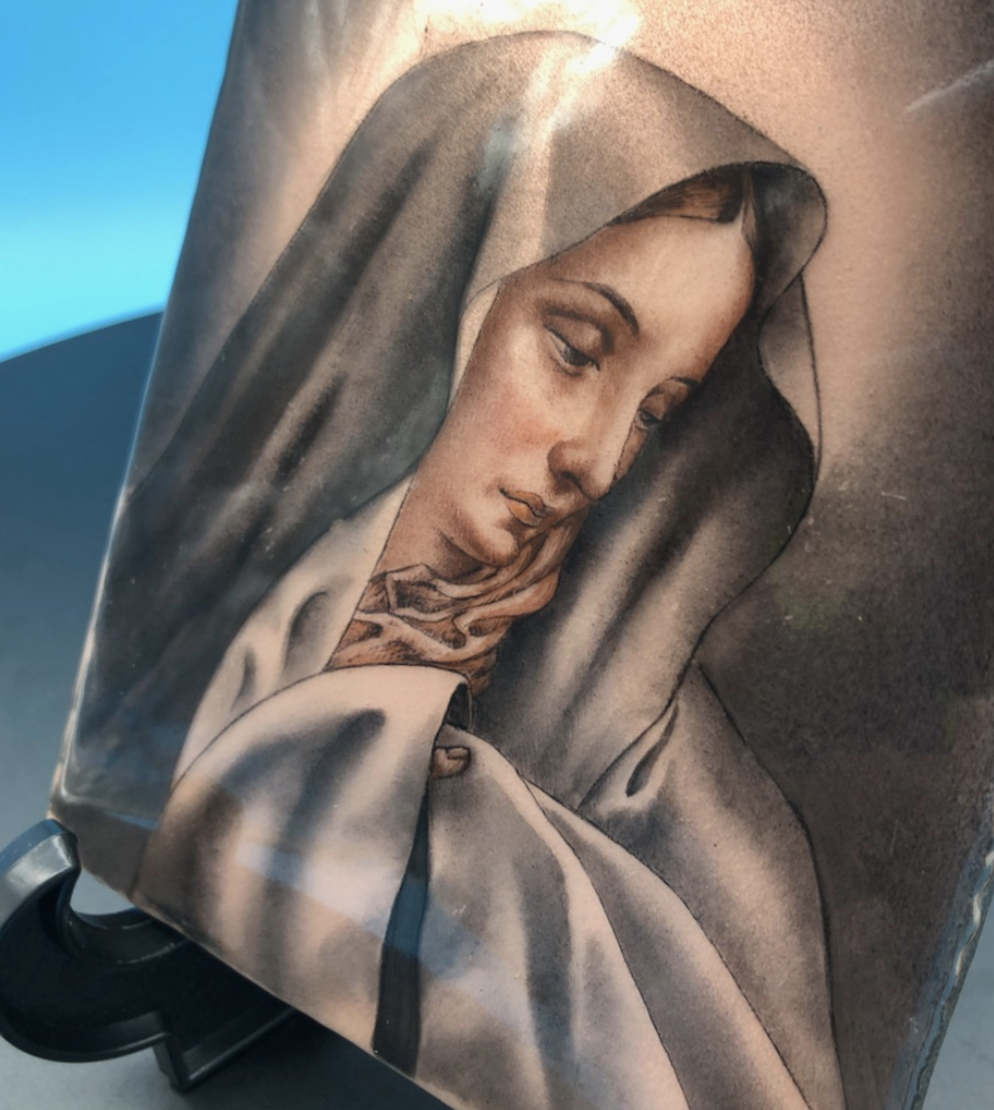 Sorrowful Mother Limoge from France XZ23