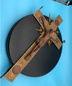 Bronze and Copper Heavy Crucifix 23x13