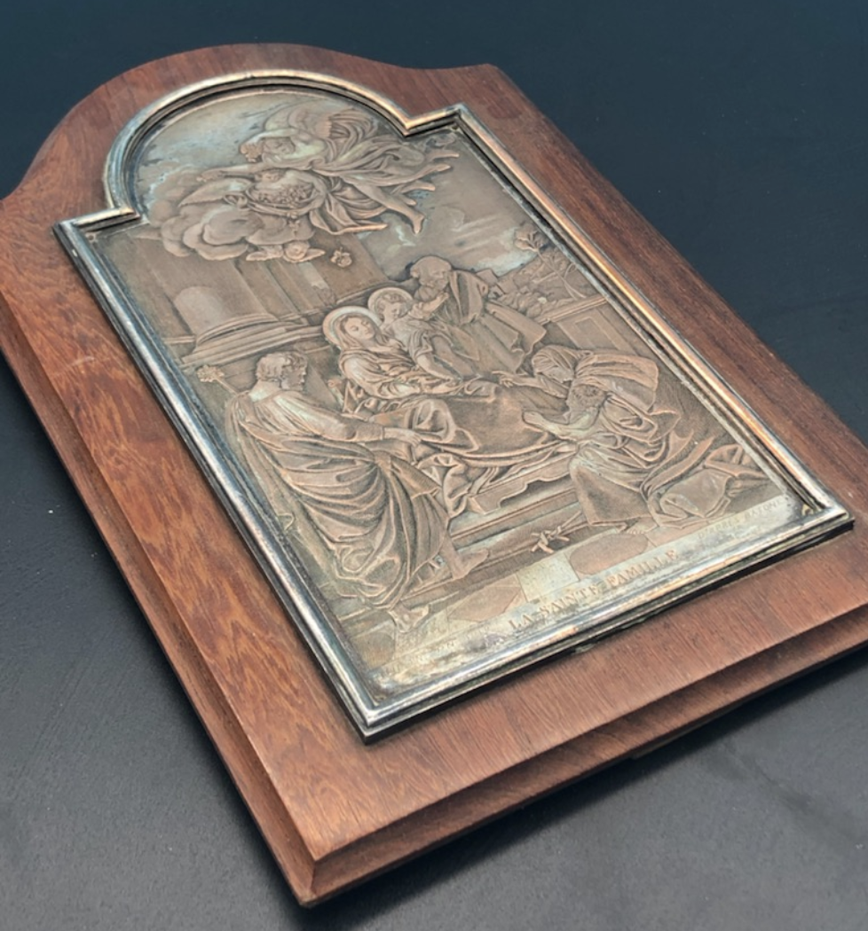 Engraved "Le Sainte Famille" By D'Apres Batoni