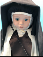 Nun Doll. Hand stitched clothing.