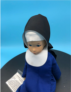 Nun Doll with hand stitched Habit