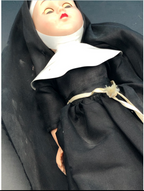 Antique 1950s Nun doll