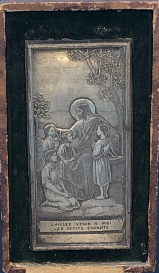 Engraving of Christ in the Garden By CaillCWR BONNIN UNSIGNED