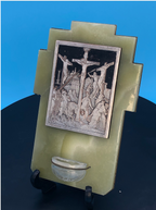 Crucifixion Engraving on Onyx