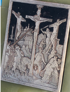 Crucifixion Engraving on Onyx