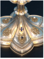 Antique Sterling French Chalice Available AHB2323