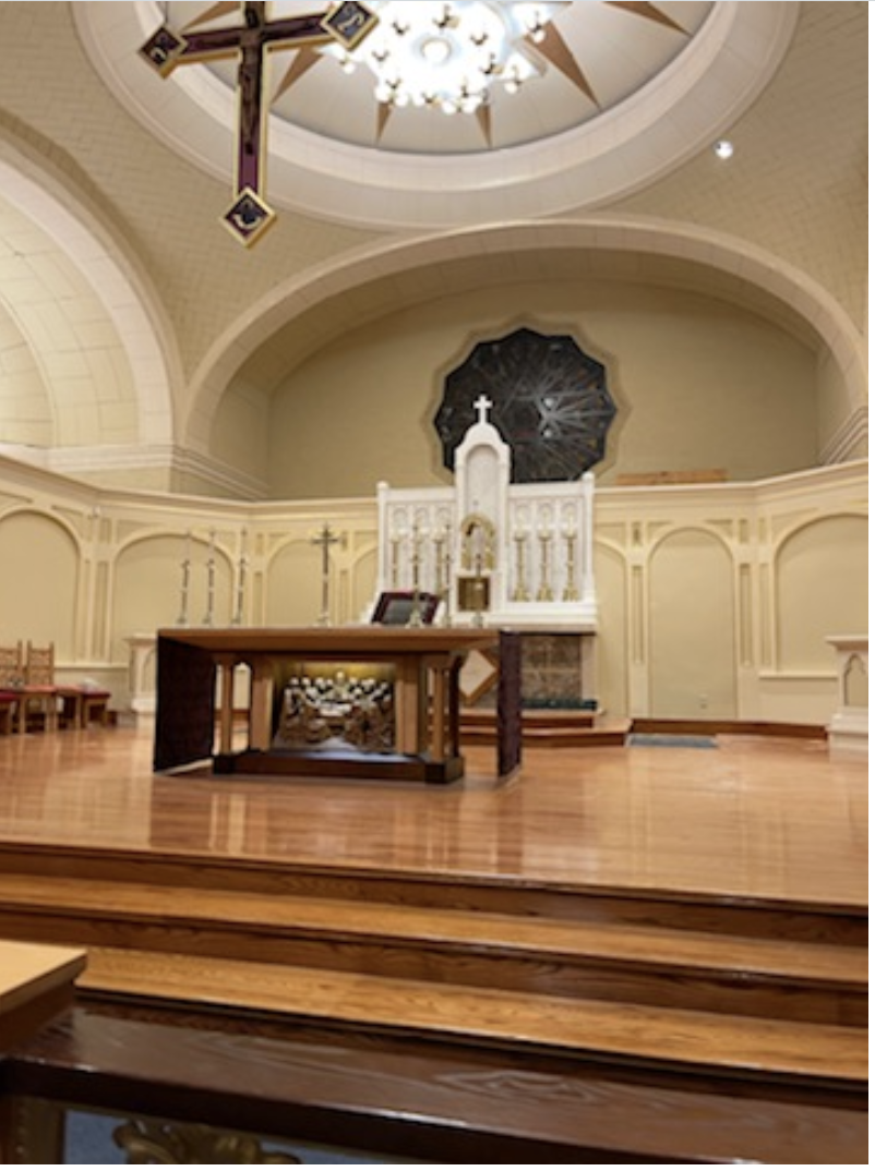 Custom Marble Altar Rereads St Bernards