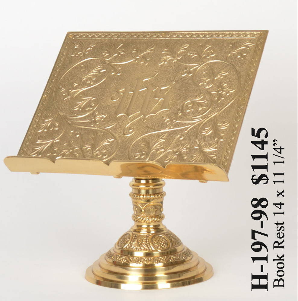 H-197-98 Missal Stand