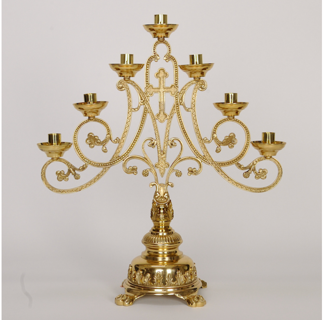 H-108C-170 7 Light Candelabra