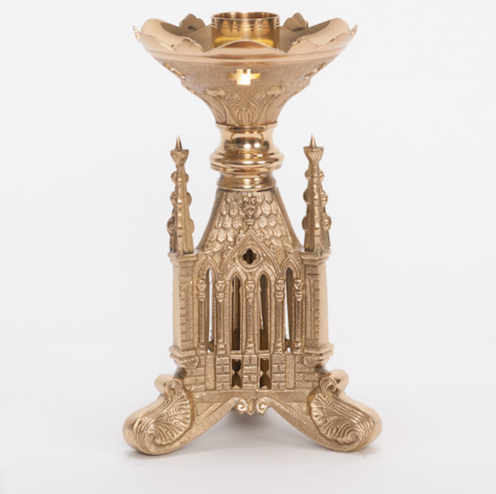 H-117 Gothic Candlestick 8.5"